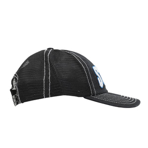 Md Burly Threads Trucker - Black