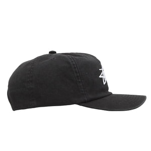 Big Stock Mid Depth Cap - Black