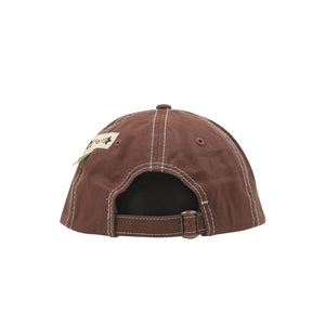 Outline Logo Cap - Brown