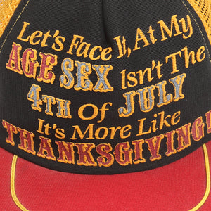 80S Old Age Sex Trucker Cap