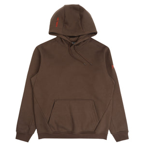 Emblem Fleece Hoody - Carob