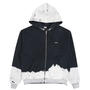 Zip Hoodie - Jet Black