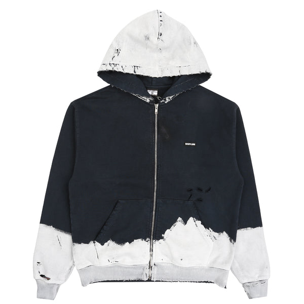 Zip Hoodie - Jet Black