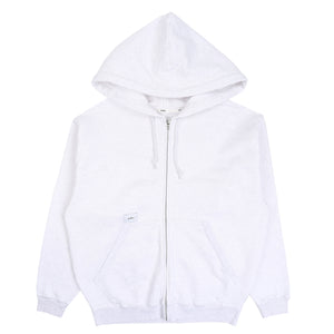 Throwdy Zip Hoody - Light Grey