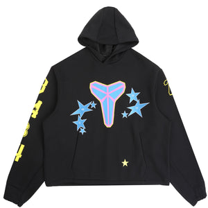 Kobe Pullover Hoodie ASW - Black/Sonic Yellow