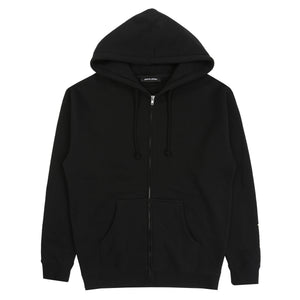 Sad Madness Zip Up Hoodie - Black