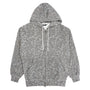 Burnt Sticker Zipped Hoodie - AOP