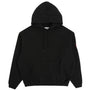 Solid Loose Hoody - Black