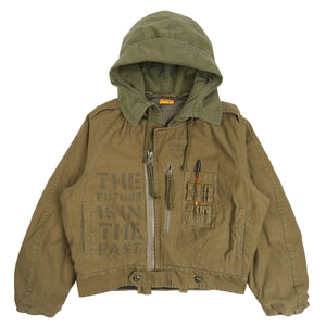 Hooded Blouson - Olive Drab