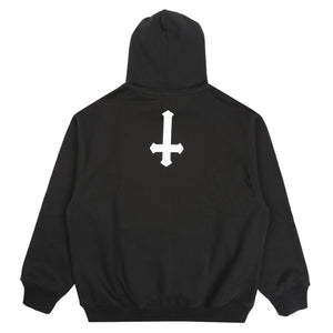 Palace Cross Hood- Black