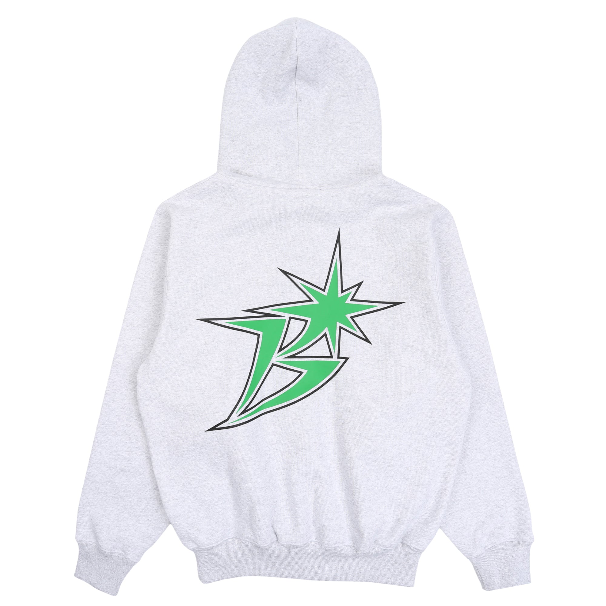トップス BoTT Scattered B Logo Zip Hoodie Ash L B Logo Zip Hoodie - Ash/Green – Supply Store