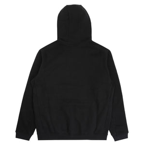 Emblem Fleece Hoody - Black