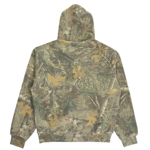 Script Zip Hooded Sweater - Tree Camo