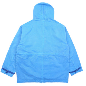 Overdye Hood Jacket  - Blue