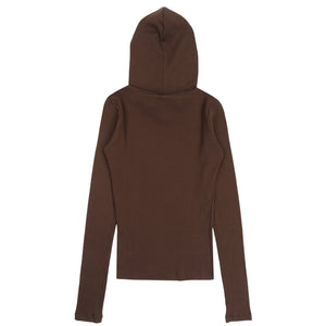 REM Rugby Baby Rib Hoodie - Brown