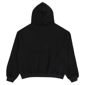 1/3 Zip Hoodie - Black