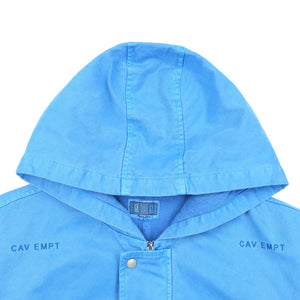 Overdye Hood Jacket  - Blue