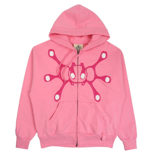 Angel99 Zip Up Hoodie - Pink