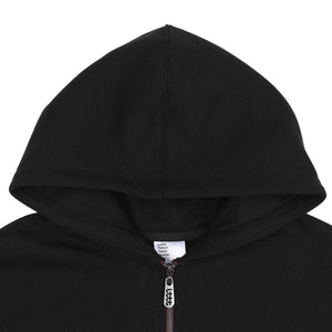 1/3 Zip Hoodie - Black