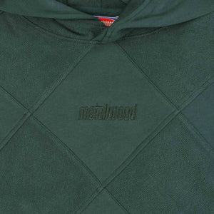 Diamond Terry Hooded Sweatshirt - Forest