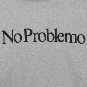 No Problemo Hoodie - Grey Marle