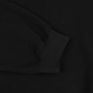 1/3 Zip Hoodie - Black