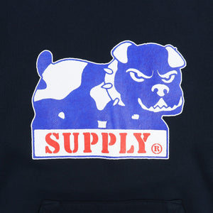 Beware Hooded Sweatshirt - Vintage Navy