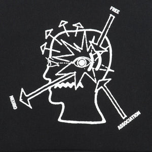 Neuro Free Association Hoodie - Washed Black