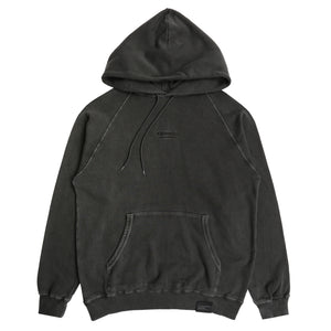 Pigment Dyed LS Sweat Hoodie - Black