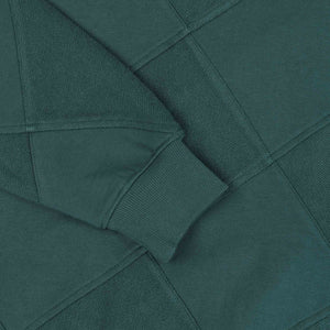 Diamond Terry Hooded Sweatshirt - Forest