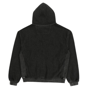 C-Star Double Zip Thermal Hoodie - Black