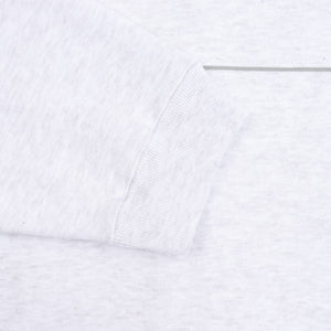 Solid Loose Zip Hoody - Grey