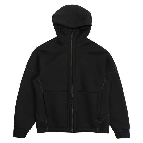 6100031 Zip Up Cardigan - Black