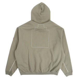 Solid Loose Hoody - Green