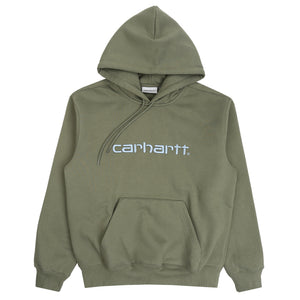 Hooded Carhartt Sweat - Leaf / Tourmaline