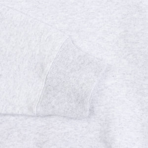 B Logo Zip Hoodie - Ash