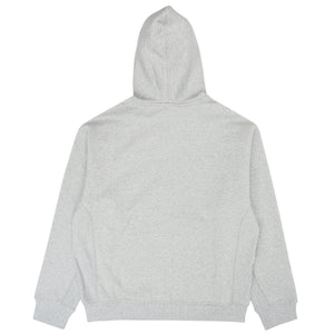 Hooded American Script Jacket - Grey Heather