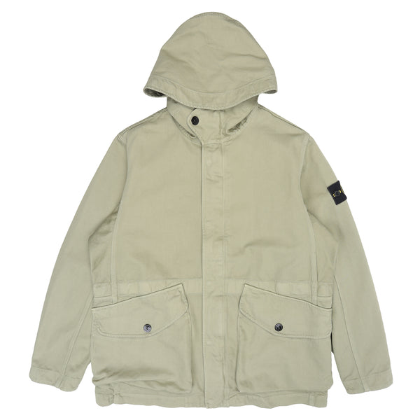 Q100001 Short Parka - Laurel Green