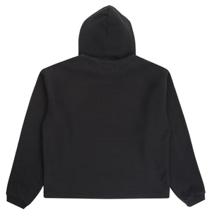 Oval Pullover Hood - Black