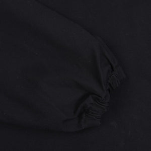 Mole Hooded LS Shirt - Black