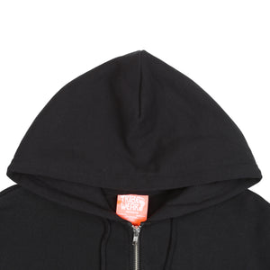 Basic Zip Up Hoodie - Back