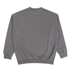 Distressed Stamp Crew - Black