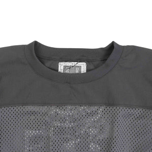 Mesh Track Crewneck - Grey