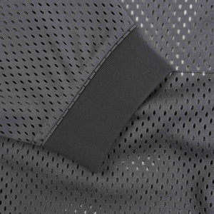 Mesh Track Crewneck - Grey