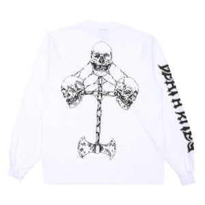 Axe Grinder LS T-Shirt - White