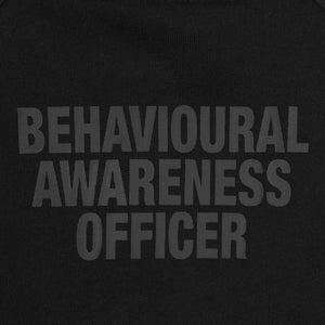 Tapered Half Zip - Black