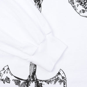 Axe Grinder LS T-Shirt - White