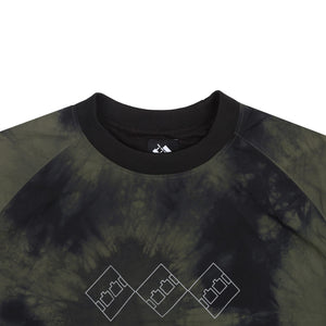 Tech Sports Crew - Black/Olive