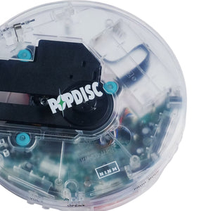 POPDISC Portable CD Player - Clear