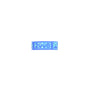 Stud Rubber Bracelet - Blue